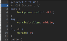 如何在 DreamWeaver 中显示不换行的 css 代码？ 