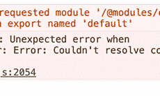 Vite + Vue3.0构建项目，模块导入报错
