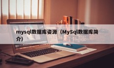 mysql数据库姿源（MySql数据库简介）