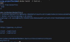 使用 Docker 编译 golang 项目应用 