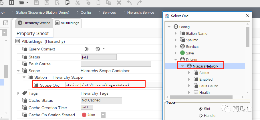 Niagara使用层级结构HierarchyService服务创建设备实体对象的数据模型