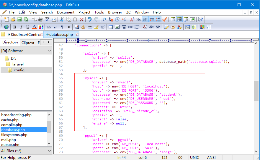 Laravel教程：操作数据库（MySQL、Postgres、SQLite、SQL Server）