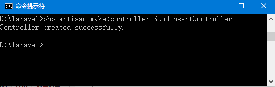 Laravel教程：使用DB::insert()方法插入数据库表数据记录