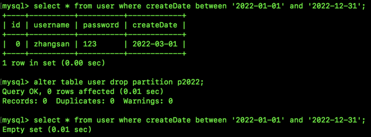 什么是表分区？MySQL 数据库有没有？