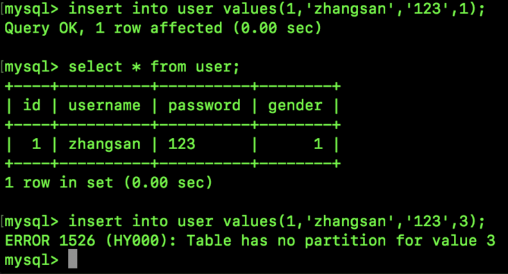 什么是表分区？MySQL 数据库有没有？