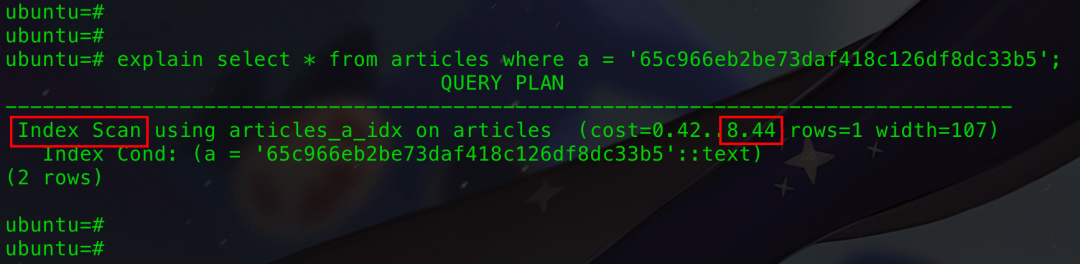 PostgreSQL技术内幕：索引扫描