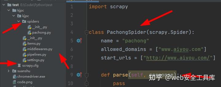 python爬虫学习笔记：第一个Scrapy爬虫框架
