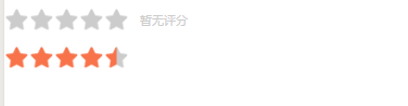 微信小程序开发之店铺评分组件｜vuejs用svg实现评分显示组件