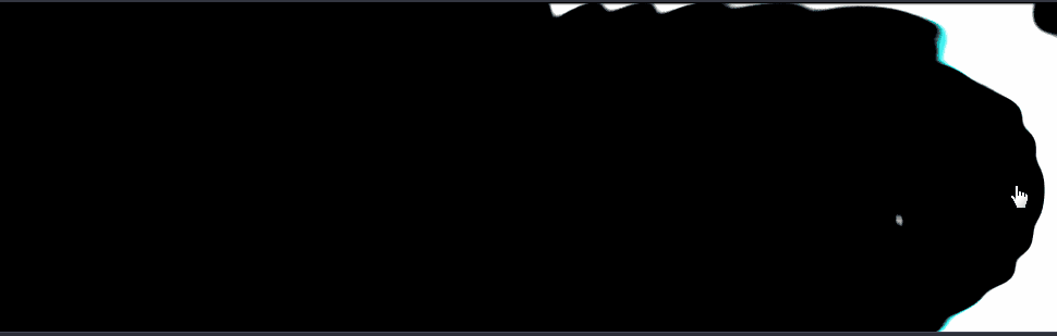 CSS 模拟实现鼠标跟随的行为动画效果