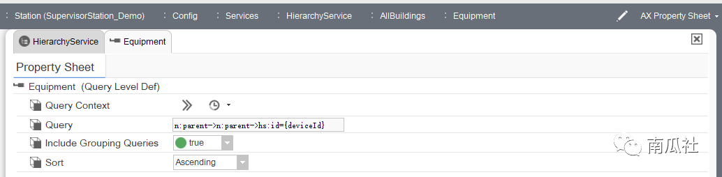 Niagara使用层级结构HierarchyService服务创建设备实体对象的数据模型