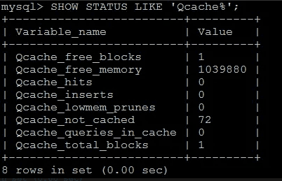 wordpress网站优化加速之MySQL查询缓存优化