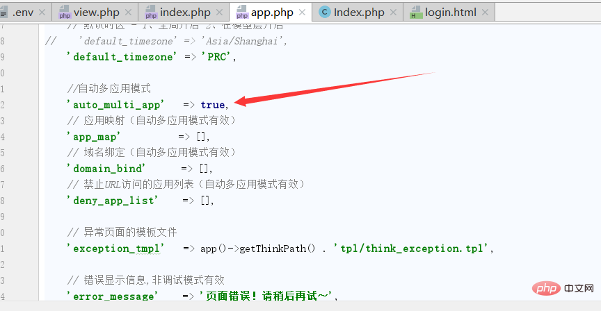 ThinkPHP6开发：控制器不存在:app\controller\Index？