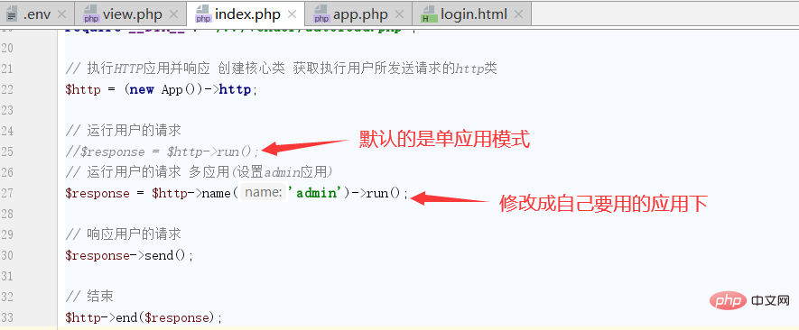 ThinkPHP6开发：控制器不存在:app\controller\Index？