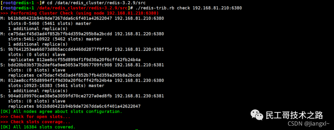 民工哥死磕Redis教程（十二）： 使用官方工具redis-trib.rb自动部署 Cluster 集群实践