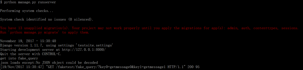 搭建简单Django服务并通过HttpRequester实现GET/POST http请求提交表单