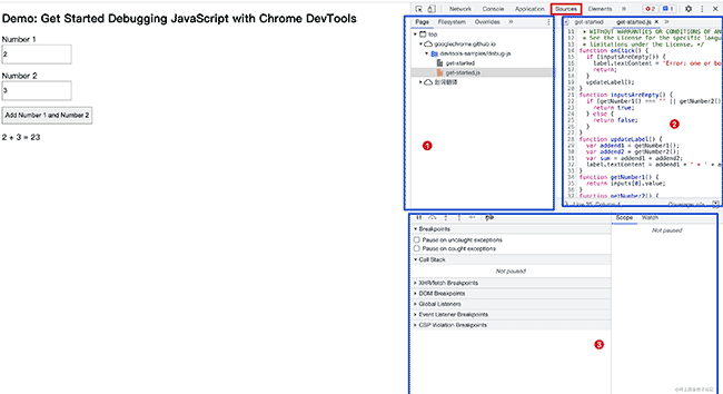 Debug JavaScript（调试、debugger）
