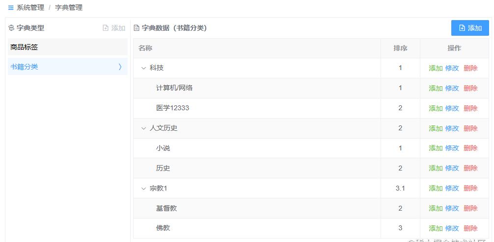 图书商城项目练习①管理后台Vue2/ElementUI