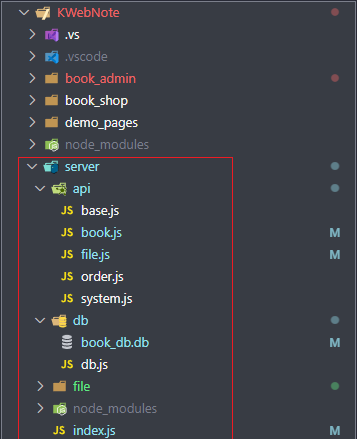 图书商城项目练习②后端服务Node/Express/Sqlite