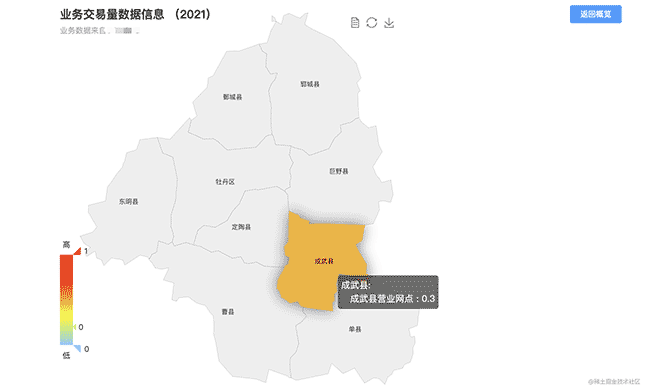 Vue进阶（幺玖幺）：ECharts 实现地图功能