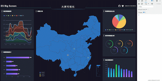 高效开发大屏可视化项目：公共组件封装指南