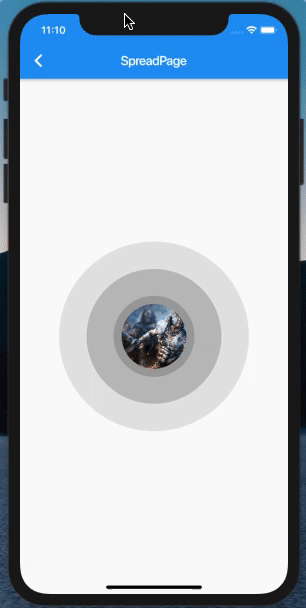 Flutter 开发：实现一个水波纹扩散效果的 Widget