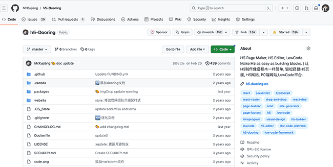 GitHub和码云上，7个h5页面制作工具推荐