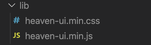 如何基于vue开发ui组件库（heaven-ui）