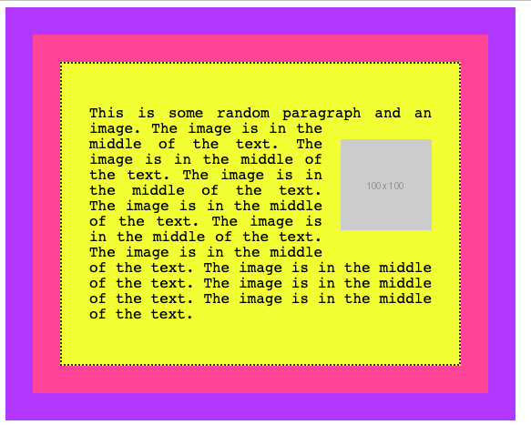 CSS float属性