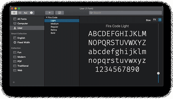 CSS 字体