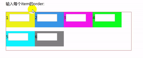 CSS Flex弹性布局：容器和项目6个属性（附效果图）