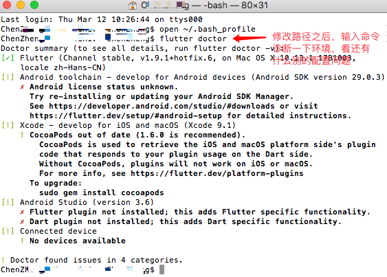 Flutter开发：运行项目提示flutter packages get不成功的解决方法