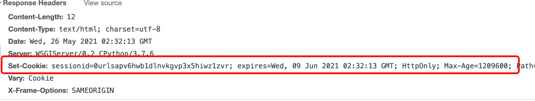 Django操作session方法实战案例