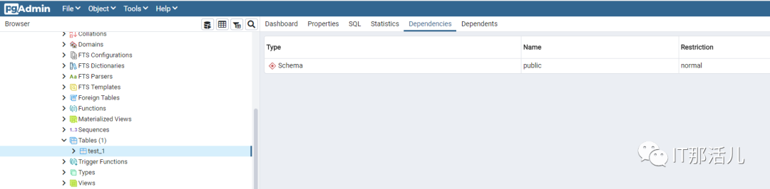 PostgreSQL管理工具pgAdmin 4使用手册