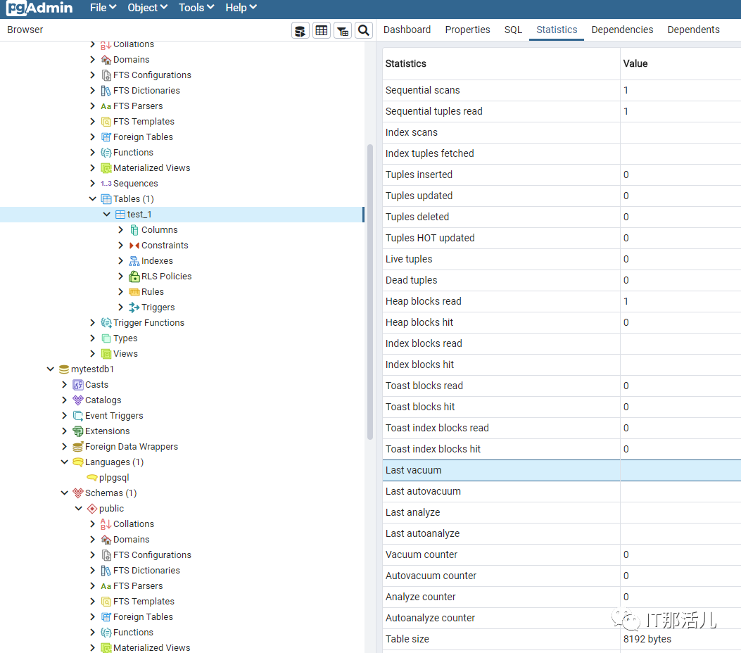 PostgreSQL管理工具pgAdmin 4使用手册