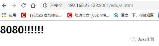 Nginx知识网结构图，反向代理、负载均衡实战