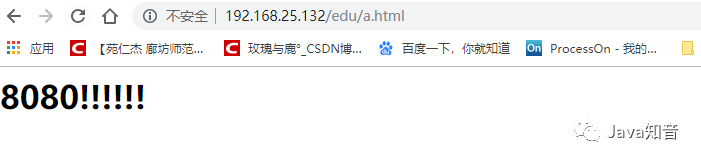 Nginx知识网结构图，反向代理、负载均衡实战